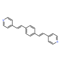 1,4-双[2-(4-吡啶基)乙烯基]苯 （E 构型），cas3095-81-6