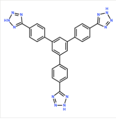 1,3,5-Tri-p-(tetrazol-5-yl)phenylbenzene，cas1006608-03-2