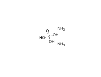 磷酸氢二铵 cas： 7783-28-0