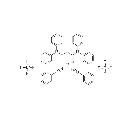 Palladium(II)[1,3-bis(diphenylphosphino)prope]-bis(benzonitrile)-bis-tetrafluoroborate cas：175079-12-6