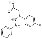 Benzenepropoic acid, b-(benzoylamino)-4-fluoro-,cas:1647-94-5