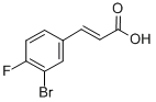 3-溴-4-氟肉桂酸,cas:160434-49-1