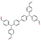 N,N,N',N'-四(4-醛基苯基)-1,4-苯二胺,CAS:865448-72-2,简称BDTB