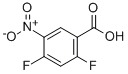 2,4-二氟-5-硝基苯甲酸,cas:153775-33-8