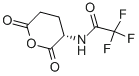 Acetamide, 2,2,2-trifluoro-N-(tetrahydro-2,6-dioxo-2H-pyr-3-yl)-, (S)-,cas:1535-57-5