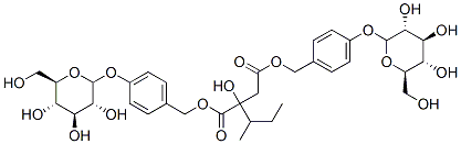 1,4-二[4-(葡萄糖氧)苄基]-2-异丁基苹果酸酯,CAS:58139-23-4