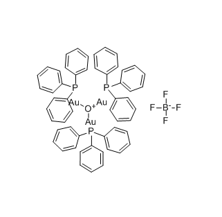 Tris(triphenylphosphinegold)oxonium tetrafluoroborate cas：53317-87-6