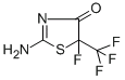 2-氨基-5-氟-5-三氟甲基-4,5-二氢-1,3-噻唑-4-酮,cas:13973-15-4