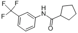 Cyclopentecarboxamide,N-[3-(trifluoromethyl)phenyl]-,cas:13691-84-4