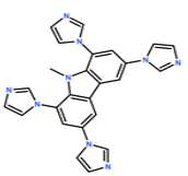 1,3,6,8-四-1H-咪唑-1-基-9-甲基-9H-咔唑，CAS:1808917-74-9