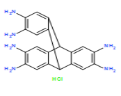 2,3,6,7,14,15-六氨基三蝶烯 六盐酸盐,CAS:1353682-29-7