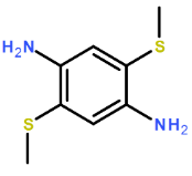 2,5-双(甲硫基)-1,4-苯二胺,CAS:1678513-93-3