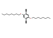 1,4-diethynyl-2,5-bis(octyloxy)-Benzene，CAS:153033-27-3
