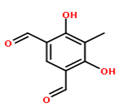 4,6-dihydroxy-5-methyl-1,3-Benzenedicarboxaldehyde，CAS:22304-67-2