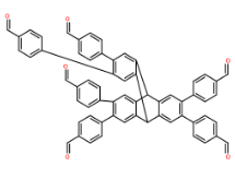 HFPTP;2,3,6,7,14,15-hexakis(4′-formylphenyl)triptycene，CAS：1835723-12-0