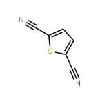 2,5-thiophenedicarbonitrile，CAS：18853-40-2
