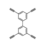 3,3',5,5'-tetraethynyl-1,1'-biphenyl，CAS189619-31-6
