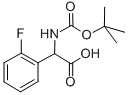 Benzeneacetic acid, a-[[(1,1-dimethylethoxy)carbonyl]amino]-2-fluoro-,cas:161330-30-9