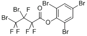 Butoic acid,3,4-dibromo-2,2,3,4,4-pentafluoro-, 2,4,6-tribromophenyl ester,cas:124311-21-3