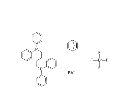 (Bicyclo[2.2.1]hepta-2,5-diene)[1,4-bis(diphenylphosphino)bute]rhodium(I) tetrafluoroborate cas：82499-43-2