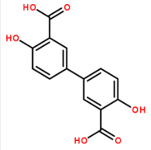 5-(3-羧基-4-羟基苯基)-2-羟基苯甲酸，cas13987-45-6
