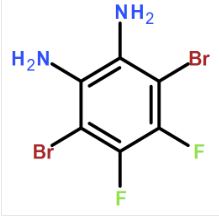3,6-二溴-4,5-二氟-1,2-苯二胺，cas1345627-73-7