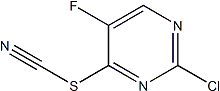 Thiocyic acid, 2-chloro-5-fluoro-4-pyrimidinyl ester,cas:112889-53-9
