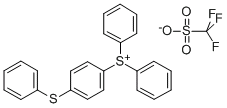 (4-苯基硫代苯基)二苯基锍三氟甲磺酸,cas:111281-12-0