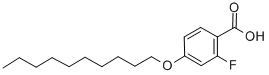 4-癸氧基-2-氟苯甲酸,cas:106316-02-3