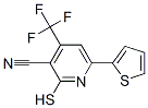 2-疏基-6-(2-噻吩基)-4-三氟代甲基吡啶-3-腈,cas:104960-50-1