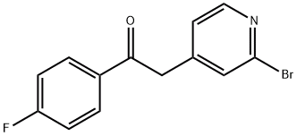 2-（2-溴吡啶-4-基）-1-（4-氟苯基）乙酮,CAS:158876-70-1