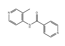 4-Pyridinecarboxamide, N-(3-methyl-4-pyridinyl)-，cas1429342-55-1