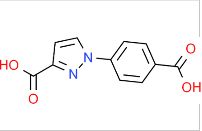 1H-Pyrazole-3-carboxylic acid, 1-(4-carboxyphenyl)-，cas72899-92-4