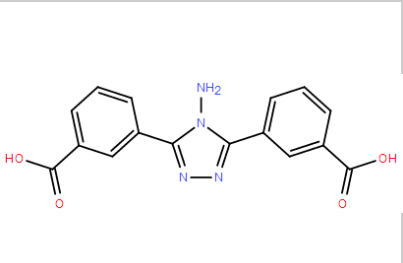 3-(4-amino-5-(3-carboxyphenyl)-1,2,4-triazol-3-yl)benzoic acid，cas923057-85-6