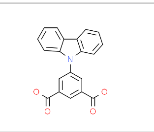 5-carbazol-9-ylbenzene-1,3-dicarboxylic acid，cas1800465-14-8