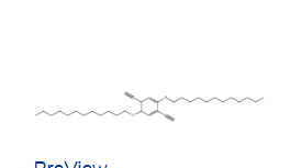 1,4-bis(dodecyloxy)-2,5-diethynylbenzene，cas152270-00-3