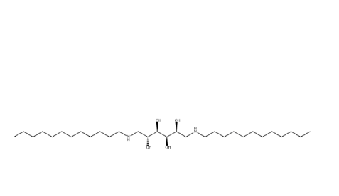 (2R,3R,4R,5S)-1,6-bis(dodecylamino)hexe-2,3,4,5-tetraol，cas2094574-05-5
