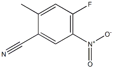 2-甲基-4-氟-5硝基苯腈,CAS:932375-18-3