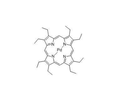 2,3,7,8,12,13,17,18-Octaethyl-21H,23H-porphine palladium(II) Dye content 85 cas：24804-00-0