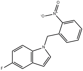 5-氟-1-[（2-硝基苯基）甲基]-1H吲哚,CAS:261762-12-3