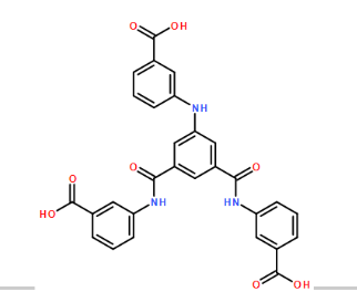 3,3&#039;,3&#039;&#039;-(benzenetricarbonyltris(azediyl))tribenzoic acid，cas776242-89-8