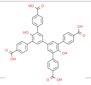 4,4'-dihydroxybiphenyl-3,3',5,5'-tetra(phenyl-4-carboxylic acid,cas2143095-89-8