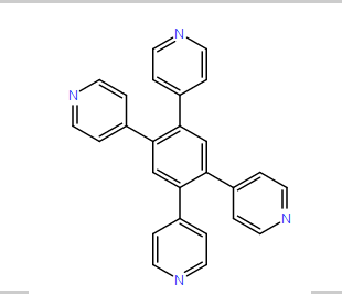 1,2,4,5-tetra(pyridin-4-yl) benzene，cas170165-81-8