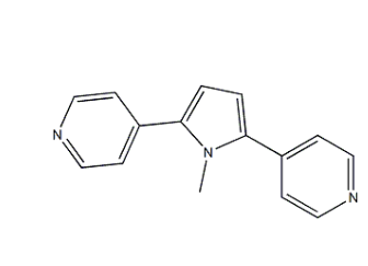 Pyridine, 4,​4&#039;-​(1-​methyl-​1H-​pyrrole-​2,​5-​diyl)​bis-，cas180724-02-1