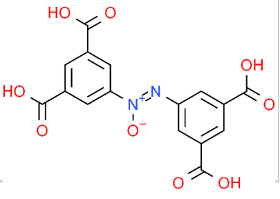 1,​3-​Benzenedicarboxylic acid, 5,​5&#039;-​(1-​oxido-​1,​2-​diazenediyl)​bis-，cas110935-44-9