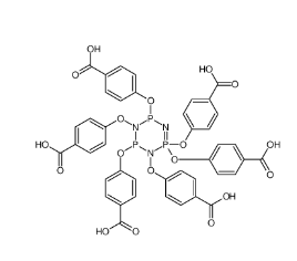 Hexakis(4-​carboxyphenoxy) cyclotriphosphazene，cas69322-61-8