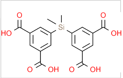 5,5'-(二甲基硅烷二基)二间苯二甲酸，cas1171890-34-8