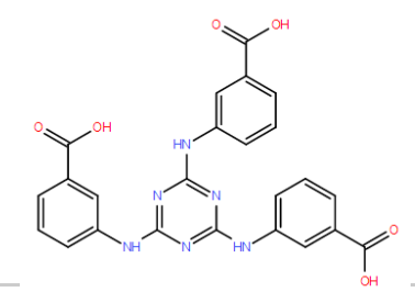 3,3&#039;,3‘’-((1,3,5-三嗪-2,4,6-三基)三(氮烷二基))三苯甲酸，cas1383425-68-0