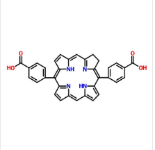 4,4&#039;-(7,8-dihydro-21H,23H-porphine-5,15-diyl)bis-Benzoic acid，cas1797416-17-1