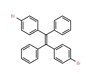 1,2-二(4-溴苯)-1,2-二苯乙烯，cas184239-35-8